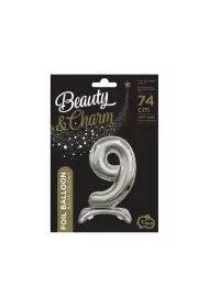 Godan Balon foliowy B&C Cyfra stoj�ca 9 BC-ASS9 74 cm
