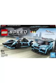 LEGO Speed Champions Formula E Panasonic Jaguar Racing GEN2 car i Jaguar I-PACE eTROPHY 76898