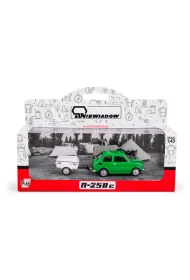 AUTO OSOB MET FIAT 126P PRZYCZEPA KROTKA ZIE Daffi