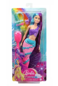 BRB Fantazja Dugie wosy Lalka Syrenka GTF39 Mattel