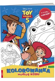 Disney Pixar Toy Story 5 Kolorowanka wed�ug kodu KKO-9110