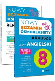 Pakiet Nowy Egzamin �smoklasisty. J�zyk angielski: Repetytorium oraz Arkusze