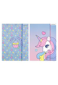 Teczka z gumk� A4 Unicorn STARPAK 553546