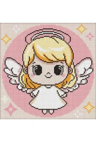 Diamentowa mozaika Kids - �wi�ty Anio�ek 30x30cm Ideyka