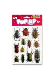 Penmate Naklejki metaliczne Beetles