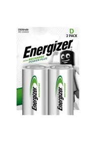 Energizer Akumulator Precharged D Power Plus 2500 mAh blister 2 szt.