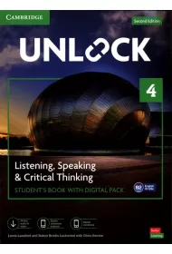 Unlock Level 4. Listening, Speaking and Critical Thinking. Student's Book with Digital Pack