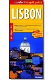 Lizbon Mapa z miniprzewodnikiem