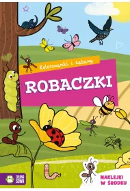 Kolorowanki i zabawy. Robaczki