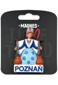 Pan Dragon Magnes Pozna� bamberka, malowana