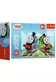 Puzzle 20 el. miniMAXI Z Tomkiem jest weso�o 3 Trefl