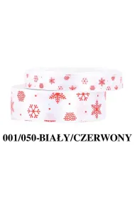 Pogotowie Florystyczno �lubne Wst��ka satynowa �nie�ynki 12mm/22mb