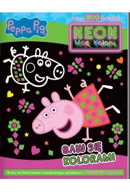 �winka Peppa. Neon. Moc koloru. Baw si� kolorami