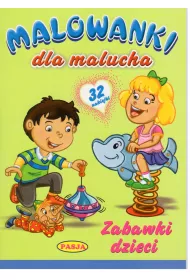 Malowanki dla malucha Zabawki dzieci A5