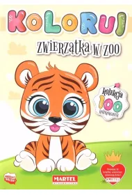 Zwierz�tka w ZOO. Koloruj