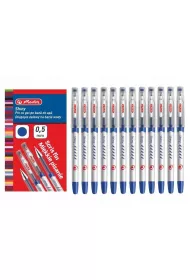 Herlitz D�ugopis �elowy Shiny wk�ad niebieski 0,5mm 12szt