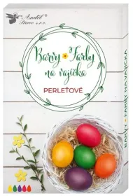 MFP Farby do jajek �elowe per�owe 5 szt.