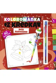Kolorowanka z kredk�. Bo�e Narodzenie