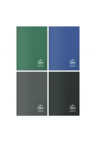 Herlitz Zeszyt A5 Eco PP Ocean Colors kratka 60 kartek 5 szt.