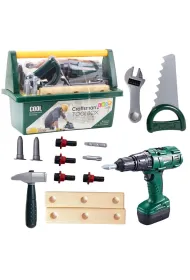 Zestaw majsterkowicza na baterie 14el LeanToys