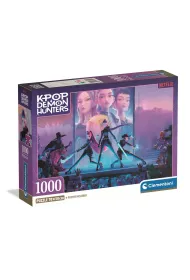Puzzle 1000 Compact K-Pop Demon Hunters 37121 Clementoni