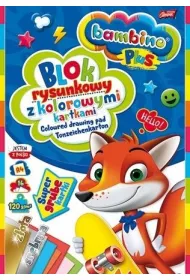 St. Majewski Blok rysunkowy z kolorowymi kartkami A4