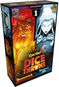 Dice Throne. Starcie 1. Barbarzyca vs Ksiycowa Elfka Lucky Duck Games Polska