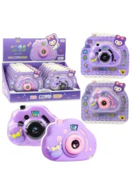 LeanToys Gumka do mazania aparat fotograficzny fiolet MIX