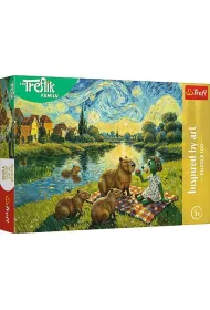 Puzzle Karmi�c kapibary 100 el. Inspired By Art Rodzina Treflik�w 16563