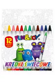 Titanum Kredki woskowe 12 szt.