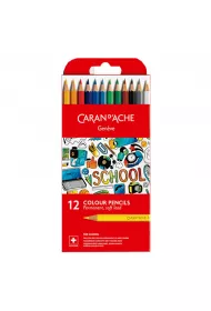 Carandache Kredki permanentne School Line 12 kolorw