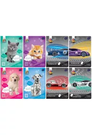 Interdruk Zeszyt A5 z aplikacj� trzy linie 32 kartki 10 szt.