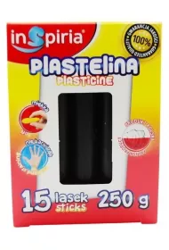 InSpiria Plastelina czarna 250g