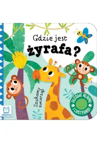 Szukamy zwierz�t. Gdzie jest �yrafa  Filcowe klapki i lusterko