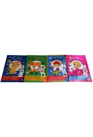 Kolorowanka A4/16 Memo z naklejkami i kartami 3+ mix wzor�w