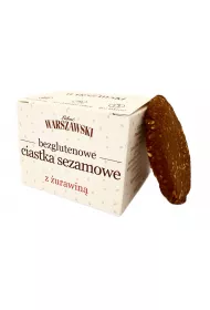 Baton Warszawski Ciastka sezamowe z urawin bezglutenowe 150 g