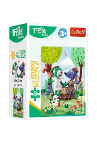 Puzzle 20 el. miniMAXI Dzie� Treflik�w