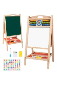 Tablica dwustronna drewniana 70cm Trifox