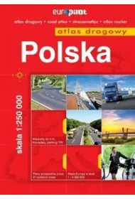 Polska atlas drogowy 1:250 000 spirala