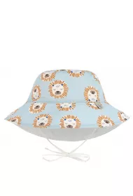 Lassig Dwustronny kapelusz przeciwsoneczny UV80 Splash & Fun Lew powder blue, rozm. 46/49