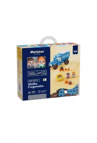 Klocki konstrukcyjne Mini Waffle 100el Wedel S�odka Furgonetka MARIOINEX 906378