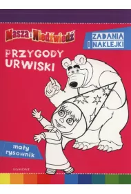 Masza i Nied�wied�. Przygody urwiski. Ma�y rysownik z naklejkami
