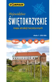 �wi�tokrzyskie mapa atrakcji tur. 1:200 000