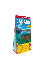 Canada road and tourist map 1:10 000 000 ANG  laminat 2025