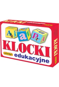 Klocki edukacyjne. Alfabet