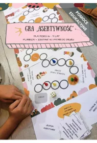 eBook Gra planszowa "Asertywno" dla dzieci 6-9 lat (do druku). Pomoc edukacyjna pdf