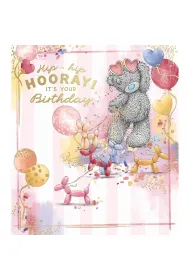 Carte Blanche Karnet Urodziny Hip-hip hooray! It's your birthday