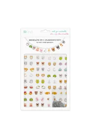 Bransoletki DIY z zawieszkami puffy Cute animals Dalprint