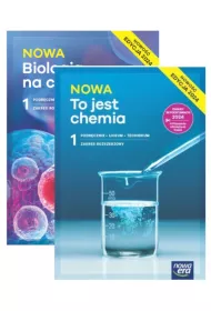 Pakiet podrcznikw: Nowa Biologia na czasie, Nowa To jest chemia. Zakres rozszerzony. Liceum i technikum. Klasa 1. Edycja 2024