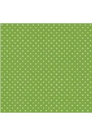 Serwetki Lunch Daisy - White Dots on Green SDOG036802